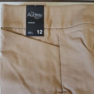 Tan NY&C size 12 Slim Leg Pants